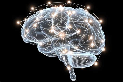 Ilustración conceptual de un cerebro con nodos interconectados, representando la complejidad del funcionamiento intelectual y la discapacidad.
