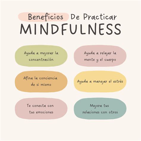 Infografía con los beneficios del mindfulness para adultos mayores.