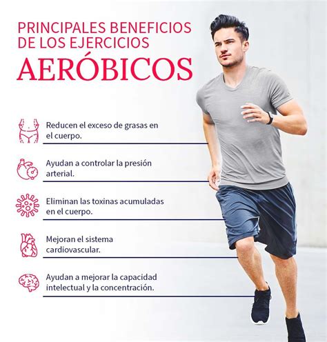Infografía comparativa: beneficios del ejercicio aeróbico, de fuerza y de flexibilidad en adultos mayores.