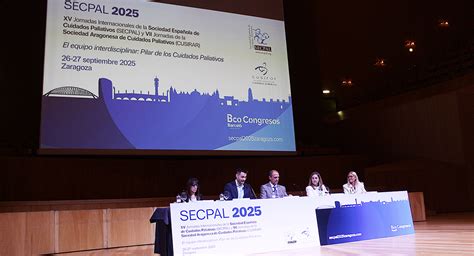 Fotografía o logo de las jornadas de SECPAL con asistentes o panelistas