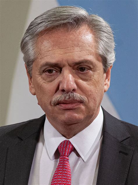 Foto de Alberto Fernández en España