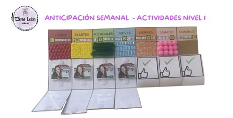 Fotografía de un calendario de anticipación con objetos reales como clave