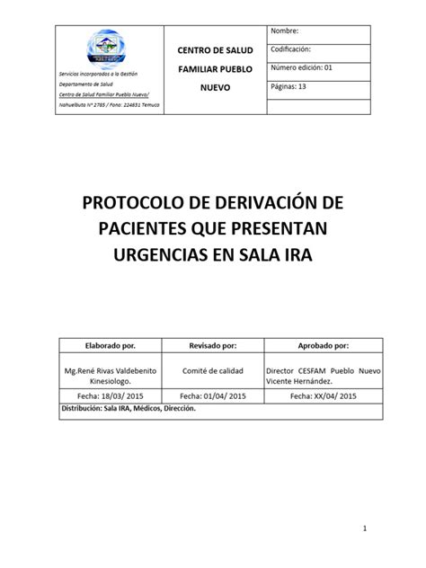 diagrama de flujo de derivación de pacientes a centros de rehabilitación