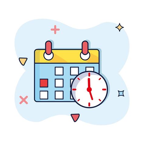 Ilustración de un calendario con fechas de pago