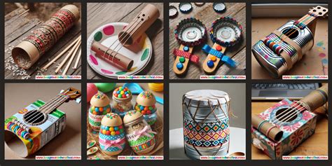 Cesta con diversos materiales reciclados para la manipulación de bebés.