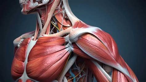 Esquema de las conexiones entre músculos y órganos según la kinesiología