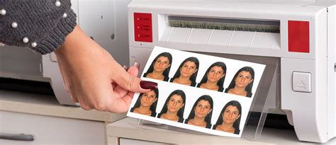 Infografía comparando las diferentes opciones para imprimir fotos tamaño carnet