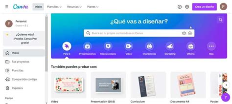 Interfaz de usuario de Canva mostrando opciones de edición de tarjetas