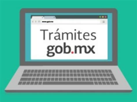 Pantalla de un portal web de trámites en línea