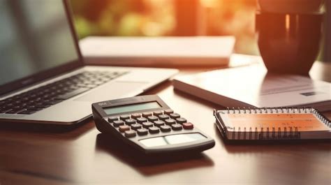 Foto temática: documentos y calculadora en un escritorio, simbolizando finanzas y trámites de salud