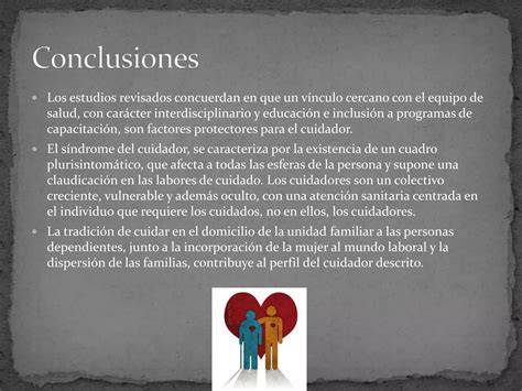 Esquema de los factores que contribuyen a la sobrecarga del cuidador