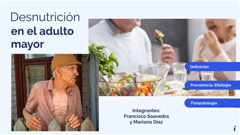 Tabla comparativa de los síntomas comunes de desnutrición y deshidratación en adultos mayores