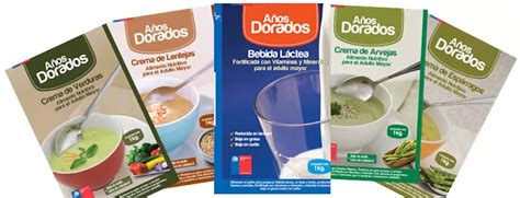 Imagen de los productos Crema Años Dorados y Bebida Láctea Años Dorados