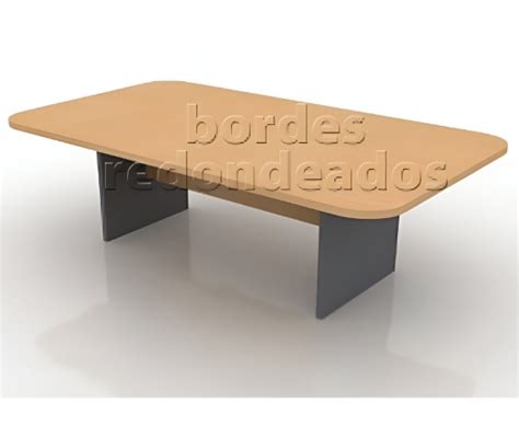 Ejemplo de mobiliario con bordes redondeados y almacenamiento accesible.