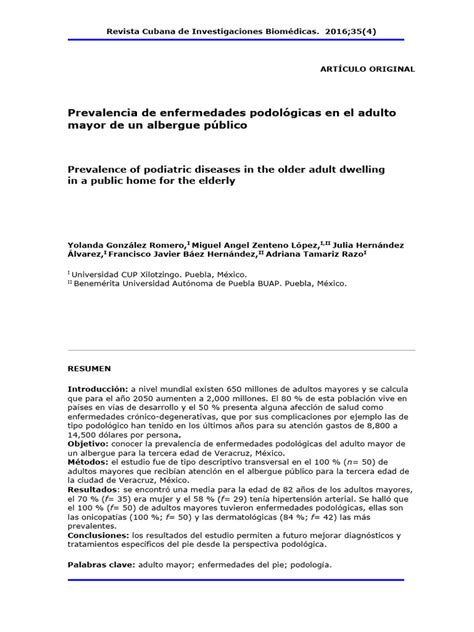 Infografía: Prevalencia de enfermedades asociadas a discapacidad en adultos mayores