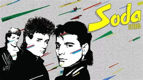 Foto de la banda Soda Stereo en sus inicios