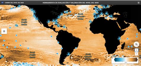 Mapa mostrando las regiones más afectadas por el aumento del nivel del mar y la intensificación de huracanes.