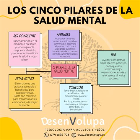 Infografía sobre los pilares de la salud cerebral (dieta, ejercicio, sueño, estimulación)