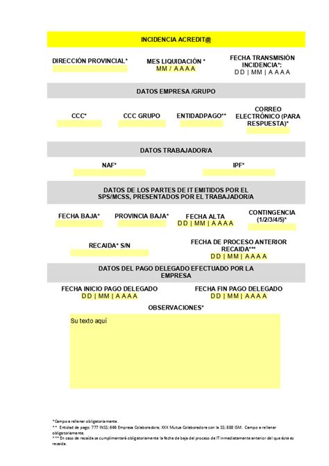 Documentos oficiales y formularios para trámites