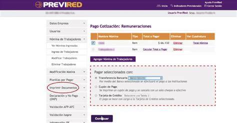 Infografía: Proceso de pago de cotizaciones en Previred