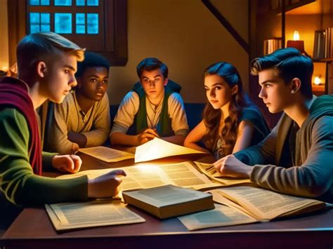 Adolescentes inmersos en un juego de rol interactivo como parte de su terapia.