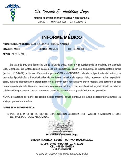 Ejemplos de informes médicos y pruebas diagnósticas relevantes para una solicitud de invalidez