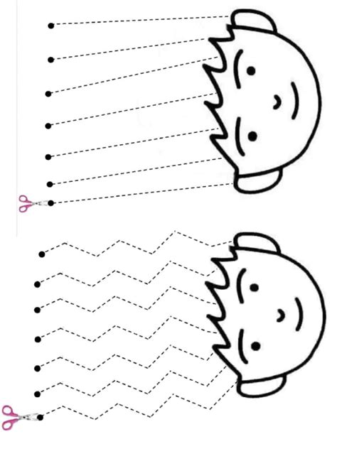Infografía: Habilidades necesarias para cortar con tijeras (destreza manipulativa, coordinación bilateral, coordinación ojo-mano)