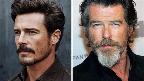 Foto: Hombre con barba estilo Van Dyke