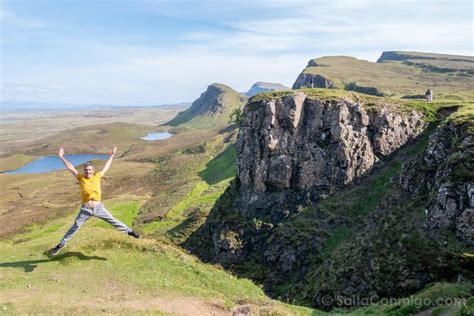 Fotografía de la isla de Skye con su paisaje característico.