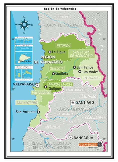 Mapa de Valparaíso con ubicación de la Fundación Patronato