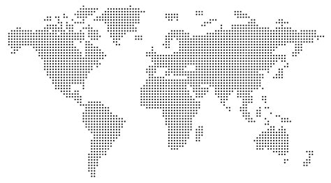 Mapa mundial con puntos destacando oportunidades de house sitting