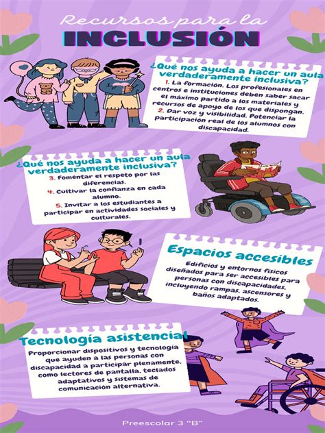 infografía sobre discapacidad en la población o sobre la importancia de la inclusión social en el diseño urbano