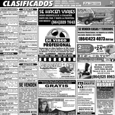 Periódico con anuncio clasificado de búsqueda de pareja