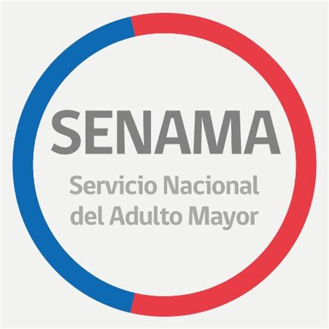 Infografía que detalla la creación legal del SENAMA y su rol como organismo público en Chile