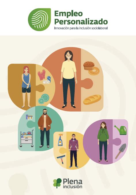 Esquema del proceso de Empleo Personalizado para personas con discapacidad