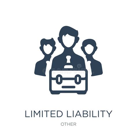 Icono de advertencia de responsabilidad limitada