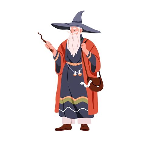Ilustración del Anciano como Hechicero Supremo