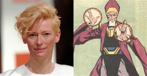 Tilda Swinton como Ancestral en Doctor Strange