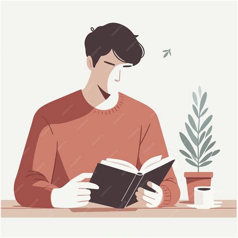 Ilustración de una persona mayor leyendo un libro o resolviendo un rompecabezas