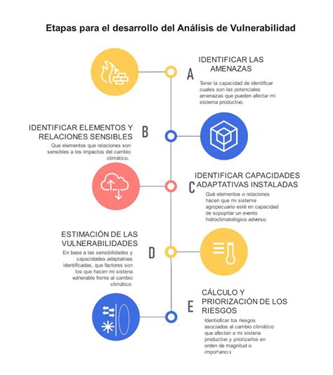 Esquema que ilustra las cinco dimensiones de la vulnerabilidad y sus interrelaciones.