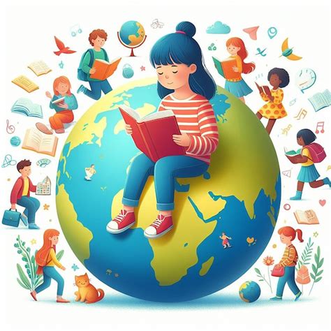 Ilustración de un niño o joven en un entorno educativo con apoyo pedagógico, simbolizando educación especial y atención a la discapacidad.