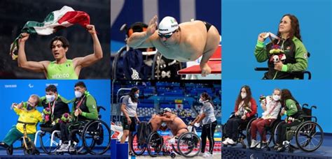 Foto de deportistas paralímpicos en acción durante una competencia