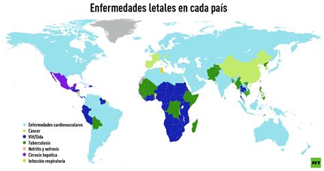 Mapa de prevalencia global de enfermedades gastrointestinales por región