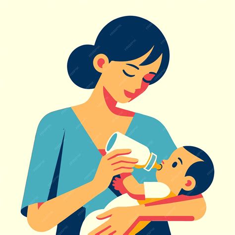 Ilustración: Madre amamantando libremente en espacio público