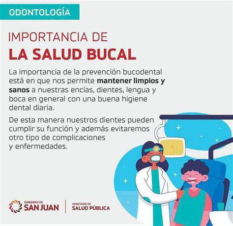 Gráfico sobre la importancia de la salud bucal preventiva
