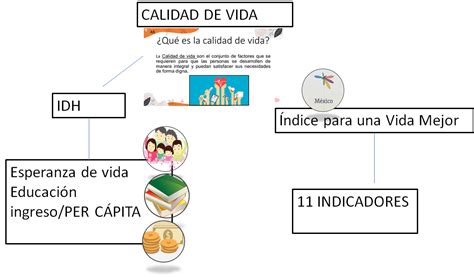 Esquema de la relación entre educación y calidad de vida en la vejez