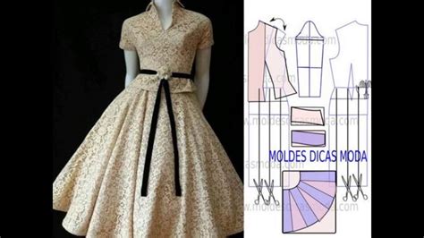 Patrones clásicos de vestidos para adultos mayores