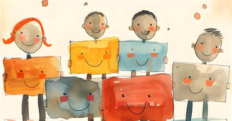 Ilustración que represente la fragilidad de la infancia vulnerable