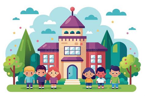 Ilustración o grabado histórico de un orfanato o institución de beneficencia para niños en la Edad Media o Chile colonial
