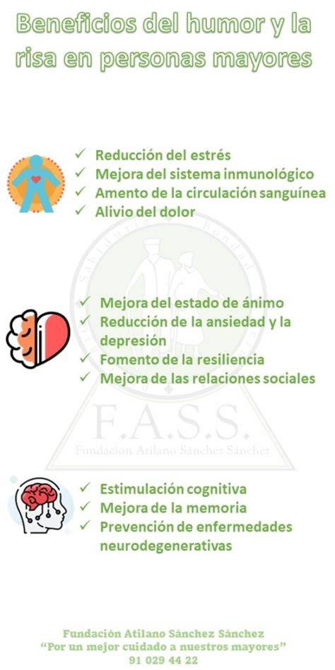 Infografía sobre beneficios del humor en la jubilación docente